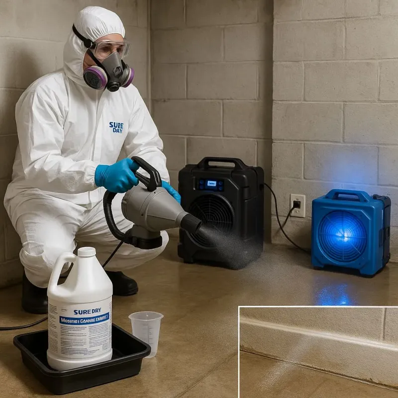 Sanitization and Odor Removal process in Mountain View, AR