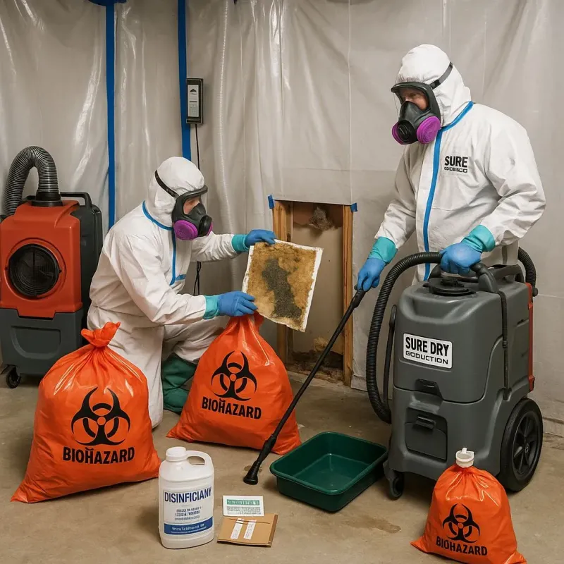 Contaminated Water Handling Protocols process in Mountain View, AR