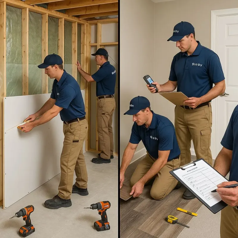 Repairs and Reconstruction process in Mountain View, AR